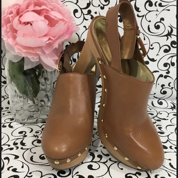 Michael Kors Shoes - Michael Kors Beatrice slingback Platform Heels